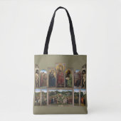 Gent Altarpart, Van Eyck Brothers Tote Bag (Voorkant)