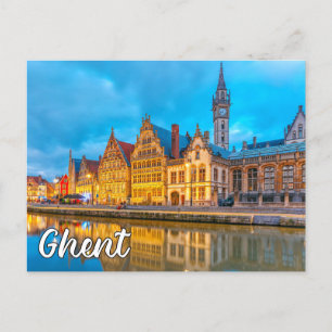 Gent, België Briefkaart