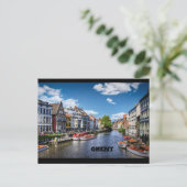 Gent - België Briefkaart (Staand voorkant)