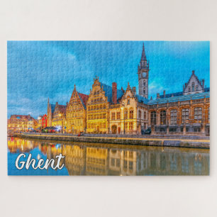 Gent, België Legpuzzel
