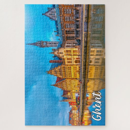 Gent, België Legpuzzel (Verticaal)