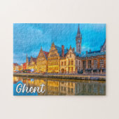 Gent, België Legpuzzel (Horizontaal)