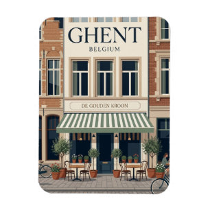 Gent, België Magneet