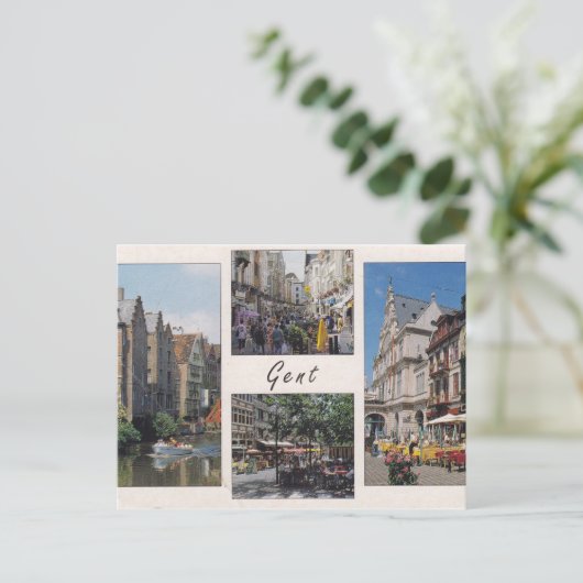 Gent - Briefkaart (Staand voorkant)