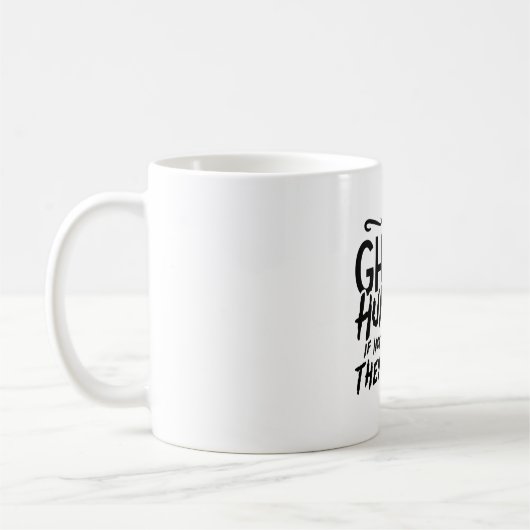 Gent Ghost Hunter Hunt Koffiemok (Links)