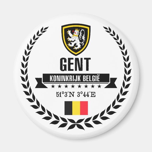 Gent Magneet (Voorkant)