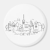 Gent magnet (Voorkant)