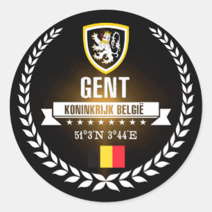 Gent Ronde Sticker