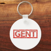 Gent Stamp Sleutelhanger (Voorkant)