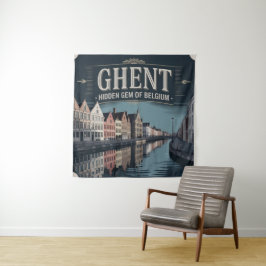 Gent – Verborgen Juweel van België Wandkleed