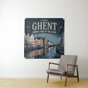 Gent – Verborgen Juweel van België Wandkleed