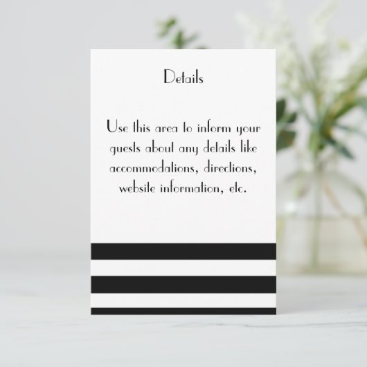 "Genteel" Details Kaarten (Staand voorkant)