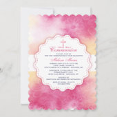 Gentel Floral Invitation Kaart (Voorkant)