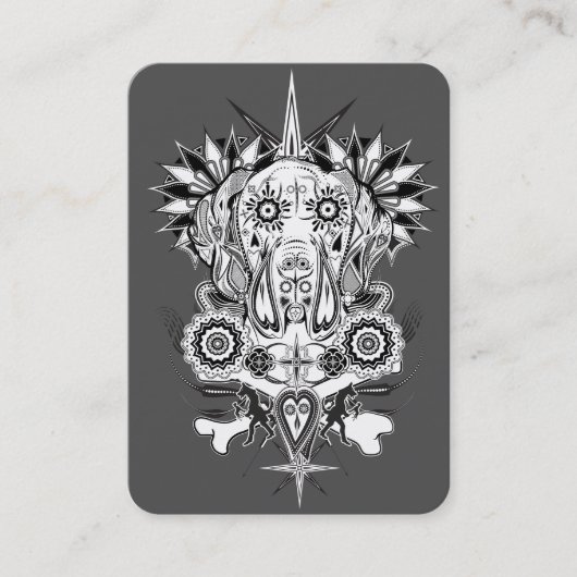 Gentel Great Dane Visitekaartje (Voorkant)