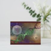 Gentherapie Briefkaart (Staand voorkant)