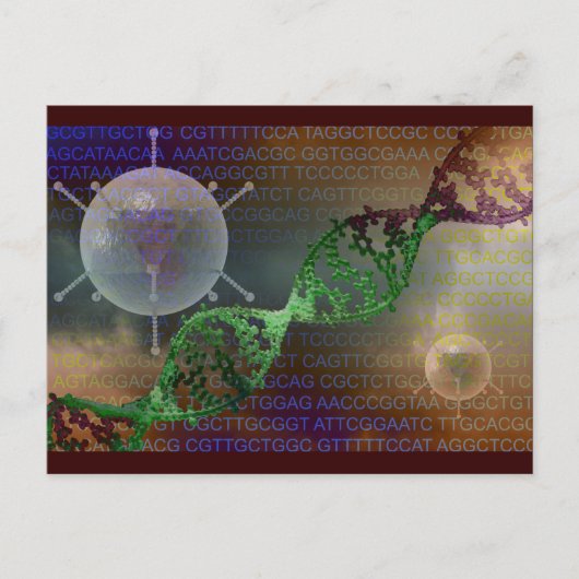 Gentherapie Briefkaart (Voorkant)