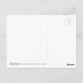 gentiaan (Gentianae acaulis) van Redouté Briefkaart (Achterkant)