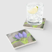 gentiaan stenen onderzetter (Zijkant)