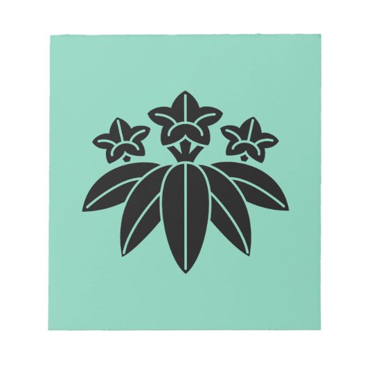 gentiaan van de soort Bamboe Notitieblok (Voorkant)