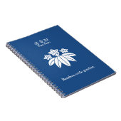 gentiaan van de soort Bamboe Notitieboek (Rechterzijde)