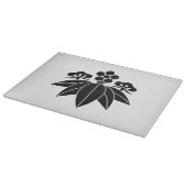 Gentian-stijl dennen bamboe ume snijplank (Hoek)