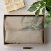 Gentiana en Red Lychnis van Ma Yuanyu Tissuepapier (Geschenk)