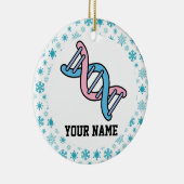 Genticist Genetics Counselor DNA Keramisch Ornament (Rechts)