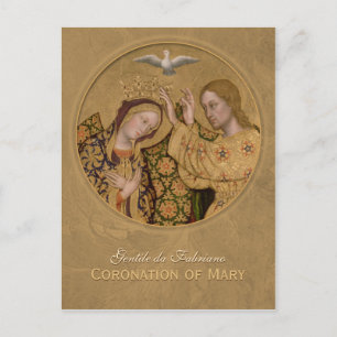 Gentile da Fabriano Coronation CC0636 Briefkaart