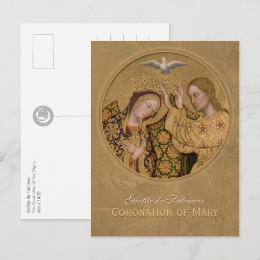 Gentile da Fabriano Coronation CC0636 Briefkaart (Voorkant / Achterkant)