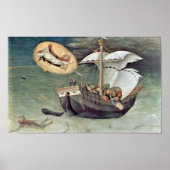 Gentile da Fabriano - Redding de zeelieden Poster (Voorkant)