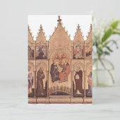 Gentile da Fabriano - Valle Romita Polyptych Kaart (Staand voorkant)