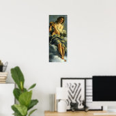 Gentileschi - Allegorie van de Neiging Poster (Thuiskantoor)