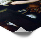 Gentileschi - Bathseba bij haar bad 1638 Poster (Hoek)