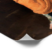 Gentileschi - Corsica en de satyr Poster (Hoek)