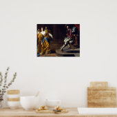 Gentileschi - Esther voor Ahasverus 1635 Poster (Keuken)