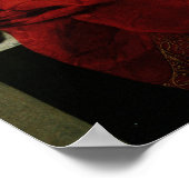 Gentileschi - Judith, dienstmeisje met hoofd Poster (Hoek)