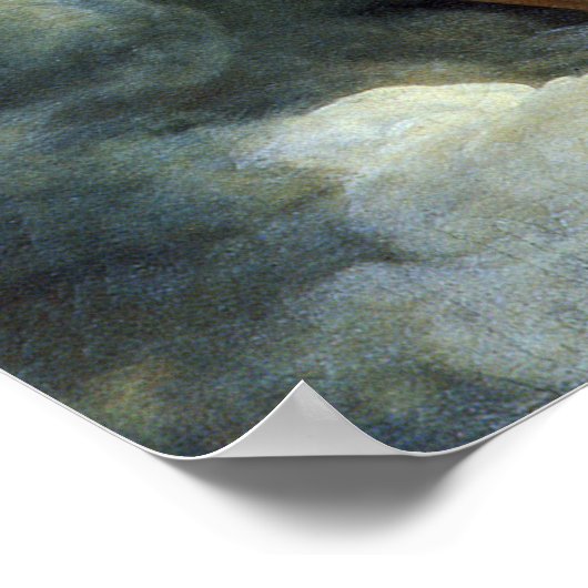 Gentileschi - legering van de kliniek poster (Hoek)