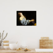 Gentileschi - Mary Magdalene Poster (Keuken)