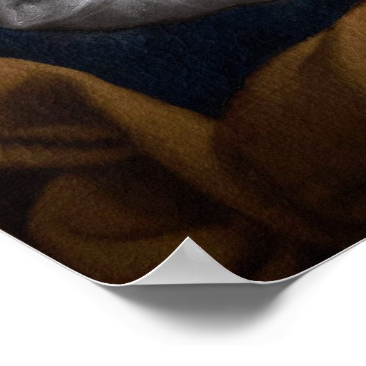 Gentileschi - moeder en kind poster (Hoek)