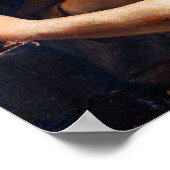 Gentileschi - Zelfportret Poster (Hoek)