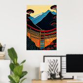 Genting Highlands - Canvas Art Print (Thuiskantoor)
