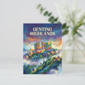 Genting Highlands Maleisië Briefkaart (Staand voorkant)