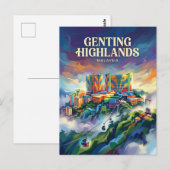 Genting Highlands Maleisië Briefkaart (Voorkant / Achterkant)