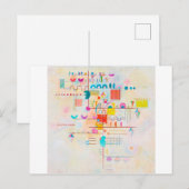 Gentle Accent, Wassily Kandinsky Briefkaart (Voorkant / Achterkant)