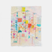 Gentle Accent, Wassily Kandinsky Fleece Deken (Voorkant)