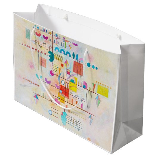 Gentle Accent, Wassily Kandinsky Groot Cadeauzakje (Achterkant Gekanteld)