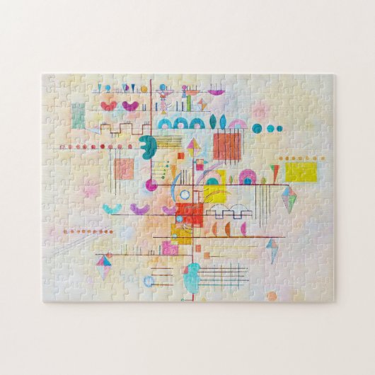 Gentle Accent, Wassily Kandinsky Legpuzzel (Horizontaal)