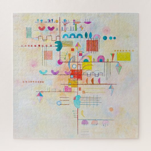 Gentle Accent, Wassily Kandinsky Legpuzzel (Verticaal)