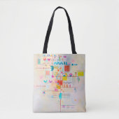 Gentle Accent, Wassily Kandinsky Tote Bag (Voorkant)