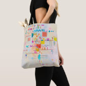 Gentle Accent, Wassily Kandinsky Tote Bag (Dichtbij)